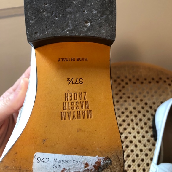 Maryam Nassir Zadeh Suffolk Loafer - White Croc - Picture 5 of 7